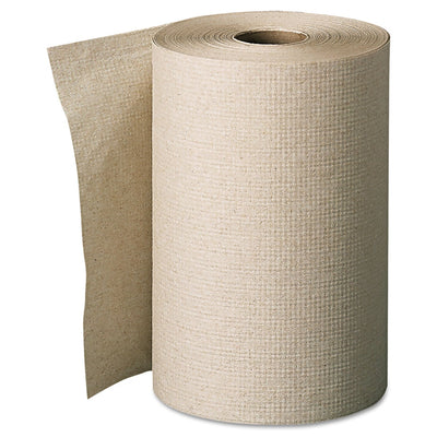 Georgia Pacific Pacific Blue Basic Nonperforated Paper Towels, 7.88 x 350 ft, Brown, 12 Rolls/Carton