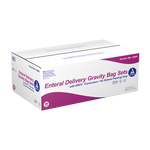 Dynarex Enteral Delivery Gravity Bag Set - w/ ENFit Connector (30 Count)