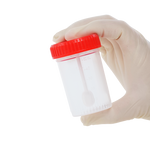 Dynarex Stool Specimen Container with Spoon, 60mL (400 Count)