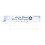 Dynarex Cotton Tipped Wood Applicators - Sterile, in Pouch (2000 Count)