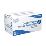 Dynarex Cotton Tipped Plastic Applicator Large Tip, 100ea/bx, 10bxs/cs (1000 Count)