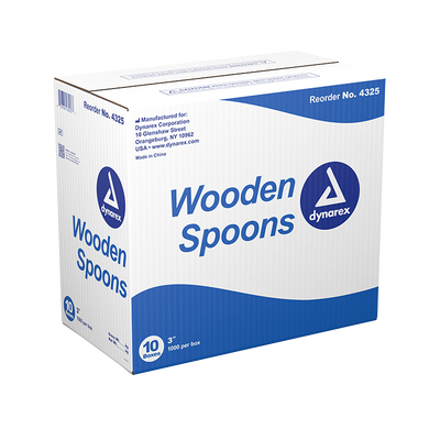 Dynarex Wooden Spoons (10000 Count)