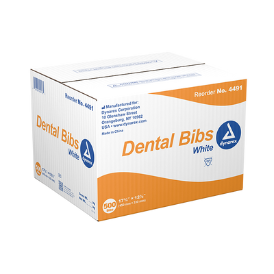 Dynarex Dental Bibs (500 Counts)