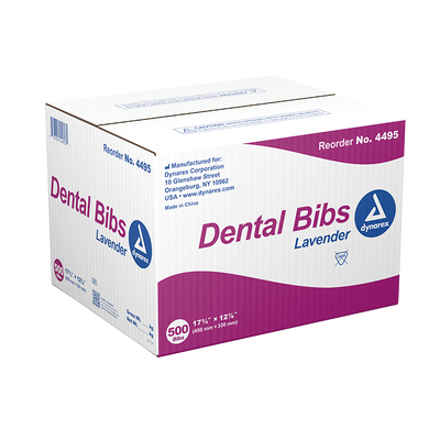 Dynarex Dental Bibs (500 Counts)