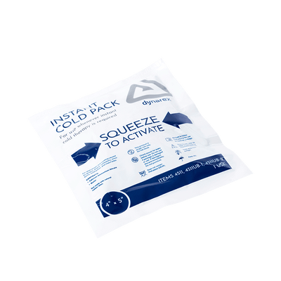 Dynarex Instant Cold Pack, 4" x 5" (72 Count)