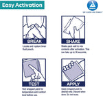 Dynarex Instant Cold Pack 4" x 5" - 2ea/bx, 36bxs/cs (72 Count)