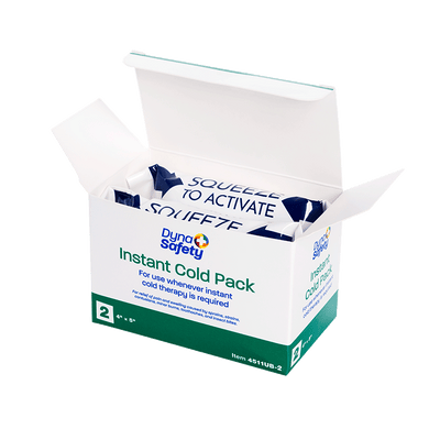 Dynarex Instant Cold Pack 4" x 5" - 2ea/bx, 36bxs/cs (72 Count)
