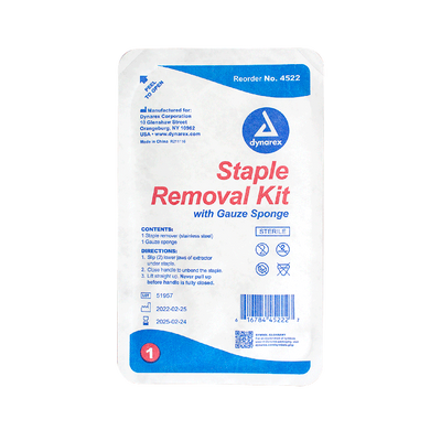 Dynarex Staple Removal Kits (50 Count)
