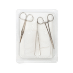 Dynarex Minor Laceration Tray w/ Instruments (20 Count)
