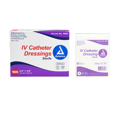 Dynarex IV Catheter Dressing (500 Count)