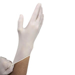 Dynarex Sensi Grip Latex Exam Gloves, Powder-Free - 100ea/bx, 10bxs/cs (1000 Count)