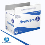 Dynarex Plastic Thumb Forceps Bulk, Individually Wrapped, 4.25" (1000 Count)