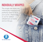 Dynarex BZK Antiseptic Towelettes, 5" x 7", 100ea/bx, 10bxs/case (1000 Count)