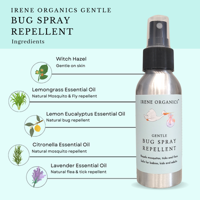Irene Organics Gentle Baby Bug Spray Repellent