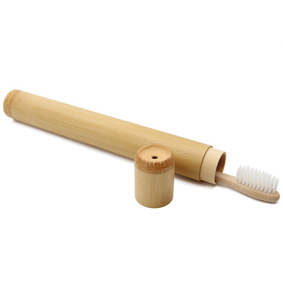 Genkent Bamboo Toothbrush Set with Charcoal
