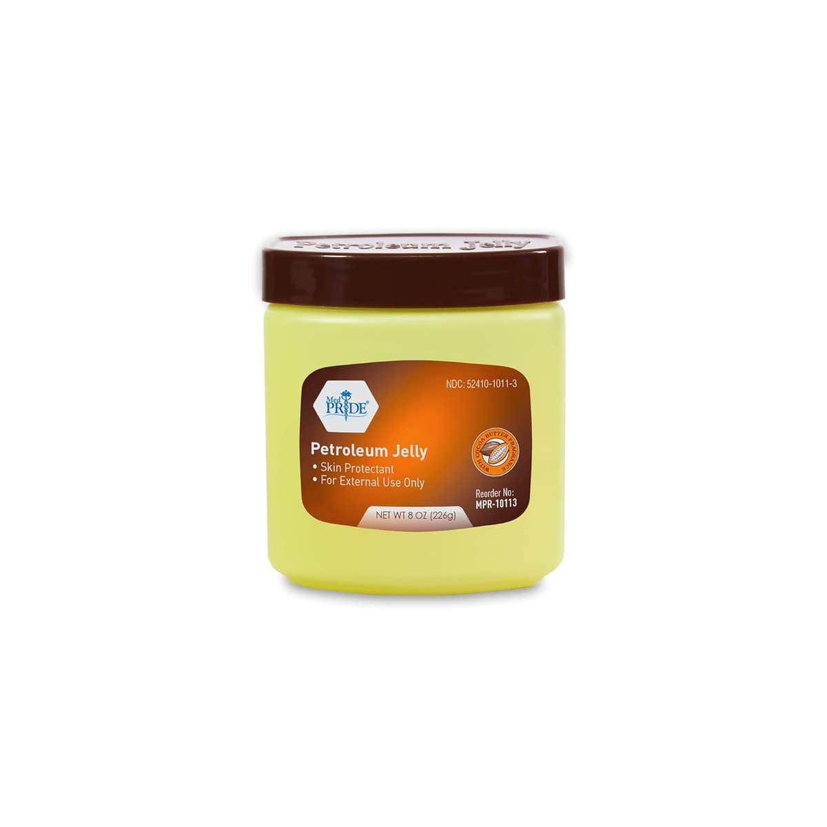 MedPride Petroleum Jelly - Cocoa Butter, 8 oz - 24/cs (24 Count)