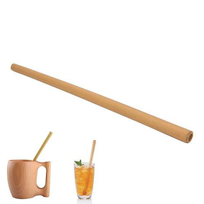 1Pcs Organic Bamboo Drinking Straw