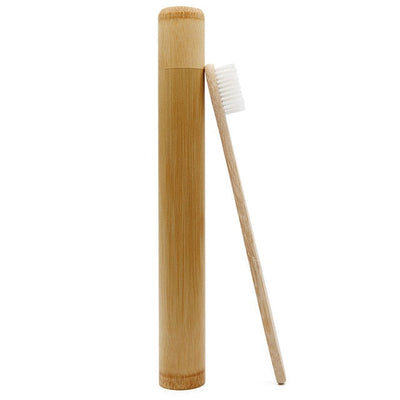 Genkent Bamboo Toothbrush Set with Charcoal