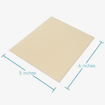 Advanced Medical-Grade Silicone 5" x 6" Sheets - Now includes Adhesive Tape for Longer Hold!