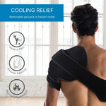 Gel Ice Shoulder Brace with Hot/Cold Compression