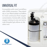 Dynarex Oxygen Humidifier Elbow Tubing Connector (10 Count)