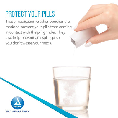 Dynarex Pill Crusher Pouch (1000 Count)