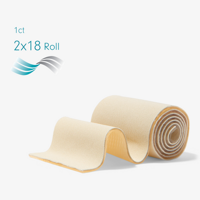 Advanced Medical-Grade Silicone 2" x 18" Strips - Now includes Adhesive Tape for Longer Hold!
