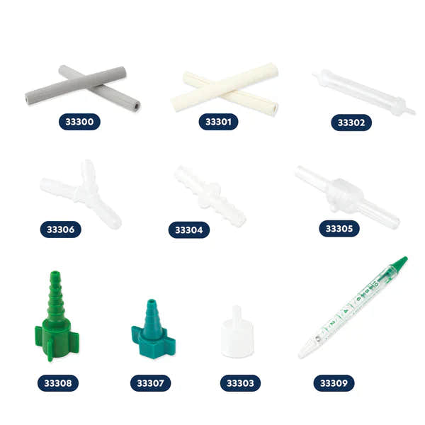 Dynarex Resp-O2 Oxygen Tubing Adaptors (50 Count)