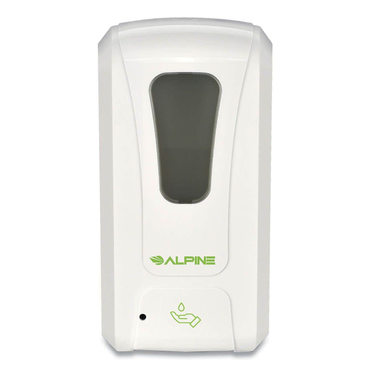 Alpine Automatic Hands-Free Liquid Hand Sanitizer/Soap Dispenser, 1,200 mL, 6 x 4.48 x 11.1, White
