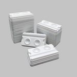 Disposable Dental Mixing Well – 2 Wells (White)