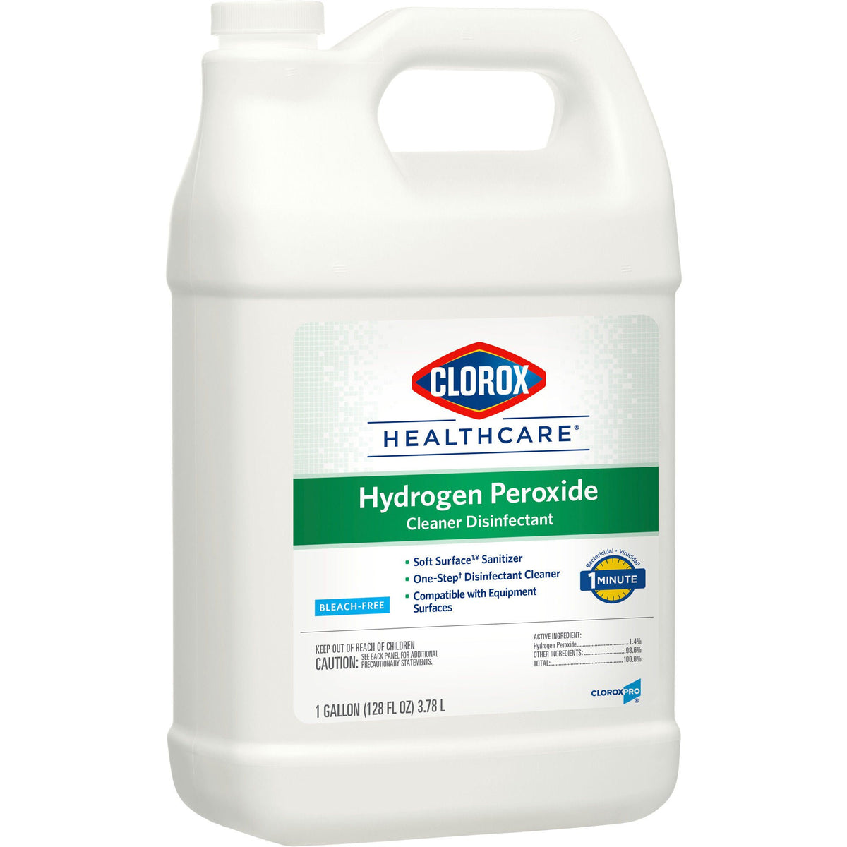 Clorox Healthcare Hydrogen Peroxide Cleaner Disinfectant — 1 gal. Jug / Each
