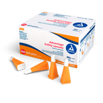 Dynarex Safety Lancets - Button and Pressure (1000 Count)