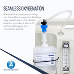 Dynarex Oxygen Humidifier Elbow Tubing Connector (10 Count)