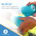 Dynarex Sensi Wrap, Self-Adherent, Light Blue
