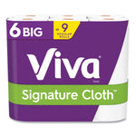 Viva Signature Cloth Choose-A-Sheet Kitchen Roll Paper Towels, 2-Ply, 11 x 5.9, White, 78 Sheets/Roll, 6 Roll/Pack, 4 Packs/Carton