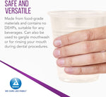Dynarex Clear Plastic Cups - 100ea/bx, 25bxs/cs (2500 Count)