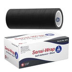 Dynarex Sensi Wrap, Self-Adherent, Black
