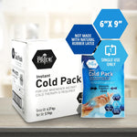 MedPride Instant Cold Pack for Injuries & Pain Relief - 6"x9" - 24/cs.