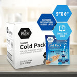 MedPride Instant Cold Pack for Injuries & Pain Relief 5"x6" - 24/cs.