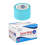 Dynarex Sensi Wrap, Self-Adherent, Light Blue