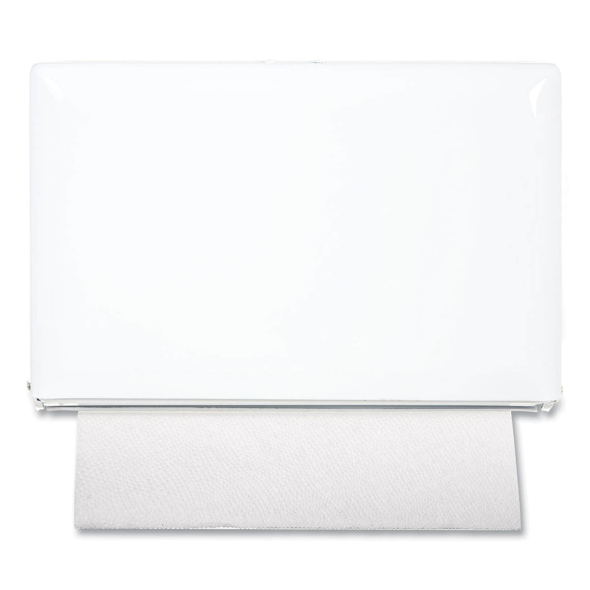 San Jamar Singlefold Paper Towel Dispenser, 10.75 x 6 x 7.5, White