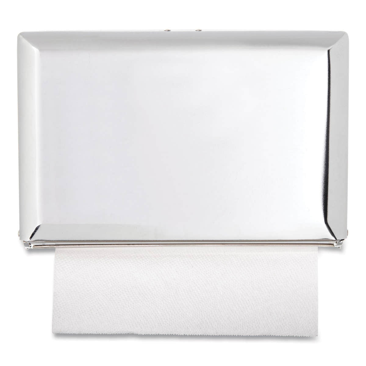 San Jamar Singlefold Paper Towel Dispenser, 10.75 x 6 x 7.5, Chrome
