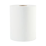 Boardwalk Hardwound Paper Towels, 1-Ply, 8" x 600 ft, White, 2" Core, 12 Rolls/Carton