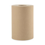 Boardwalk Hardwound Paper Towels, 1-Ply, 8" x 350 ft, Natural, 12 Rolls/Carton