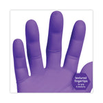 Kimtech PURPLE NITRILE Exam Gloves, 242 mm Length, Medium, Purple, 100/Box