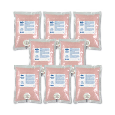 GOJO NXT Deluxe Lotion Soap with Moisturizer Refill, Light Floral Liquid, 1,000 mL Box, 8/Carton
