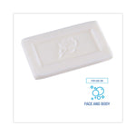 Boardwalk Face and Body Soap, Flow Wrapped, Floral Fragrance, # 1/2 Bar, 1000/Carton