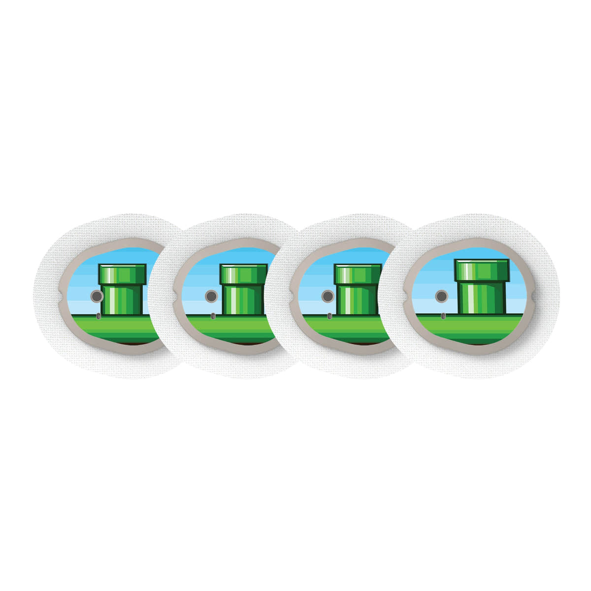 80s Gamer Sticker Designed for the DEXCOM G7 and Stelo Transmitter