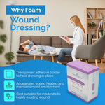 Safe N Simple Simpurity Foam with Adhesive Border (192 Count)