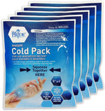 MedPride Instant Cold Pack for Injuries & Pain Relief 5"x6" - 24/cs.